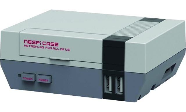 Echtes Retrogaming-Feeling mit dem RPi durch RetroPi im NESPi Case.