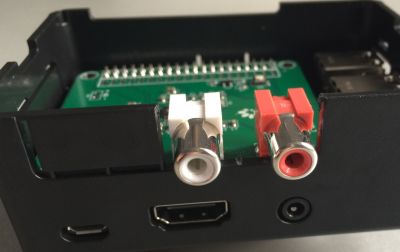 max2play-Raspi mit Soundkarte im Gehäuse - Alternativbild