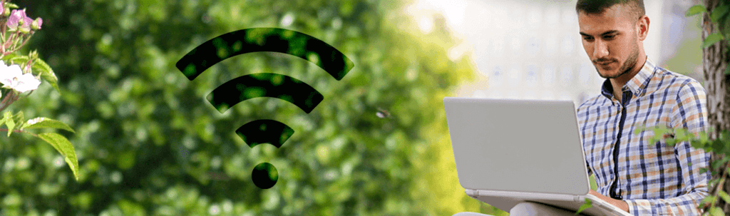WLAN im Garten im Freien dank WLANRepeater reichelt.de