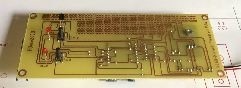 Bottom side Processor board