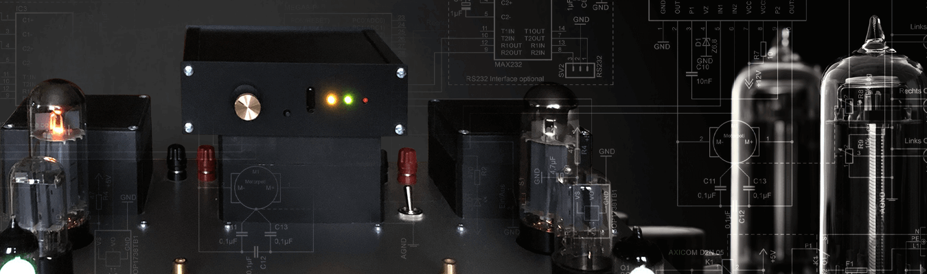DIY Infrared Remote Control for Tube Amplifiers Circuit Diagram