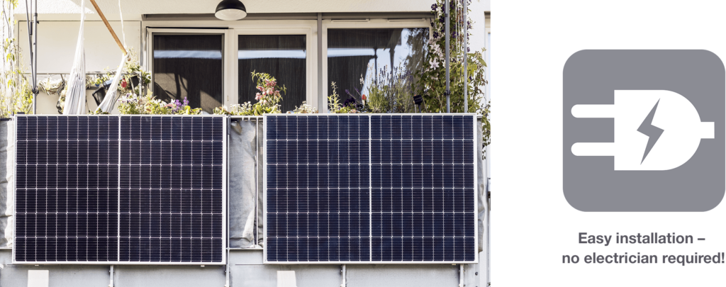 Easy installation – no electrician required!