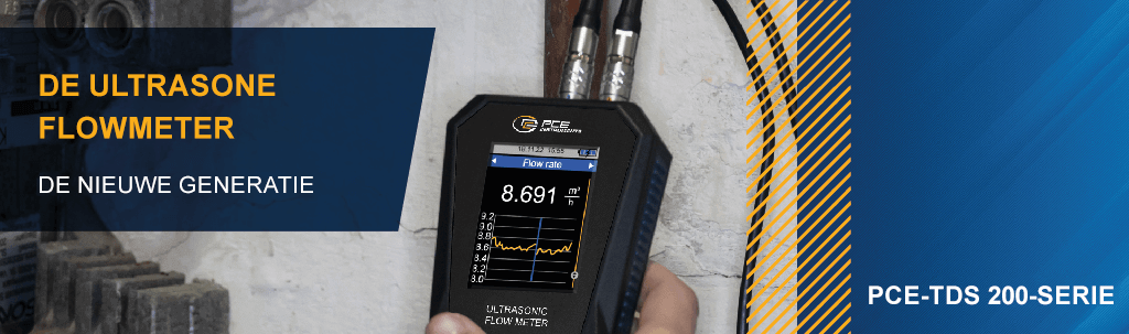 De ultrasone flowmeter