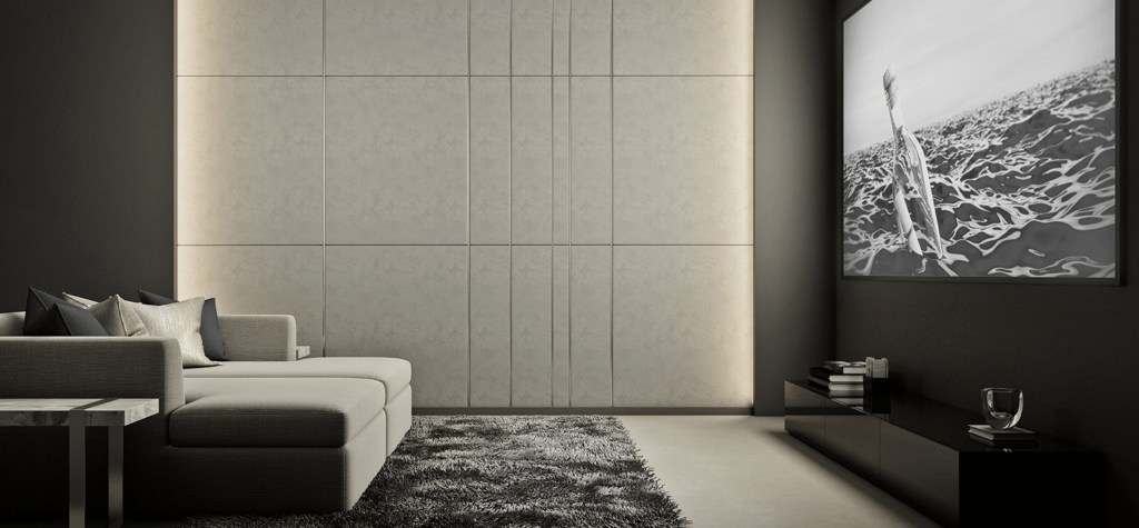 Home Theater room , Modern Luxury interior