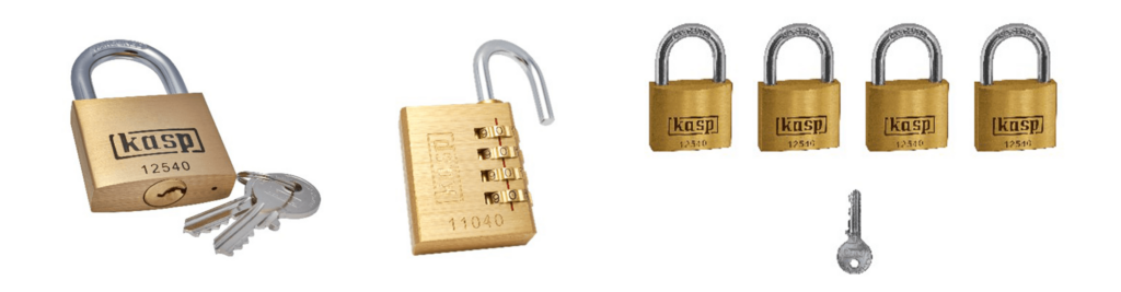 Schlösser - Vorhängeschlösser - Mit Kabelbügel