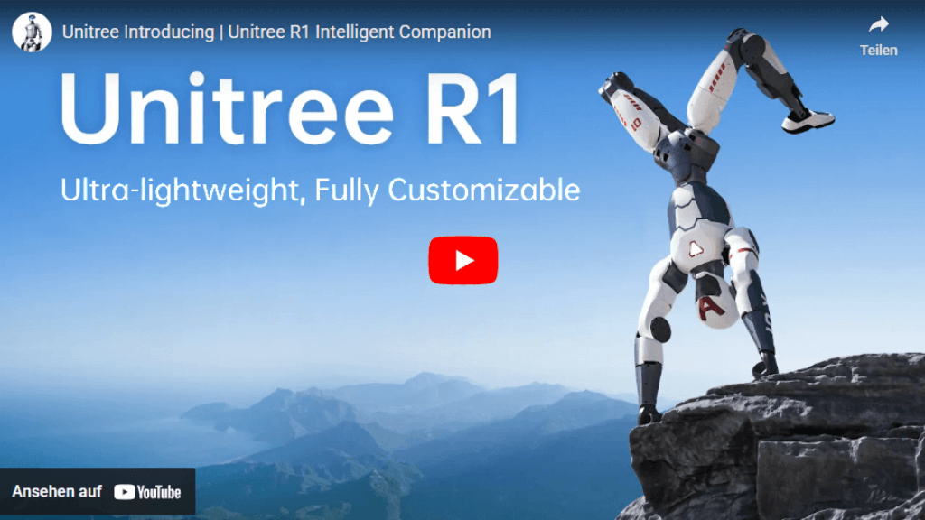 Unitree Introducing | Unitree R1 Intelligent Companion 